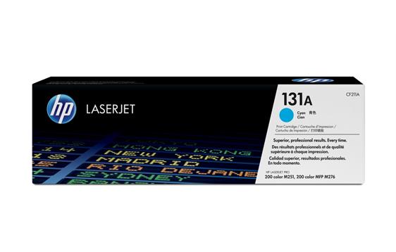 111947  CF211A Toner HP CLJ Pro 200 Color M251/276  bl&#229; 1.800 sider ved 5 % CF211A